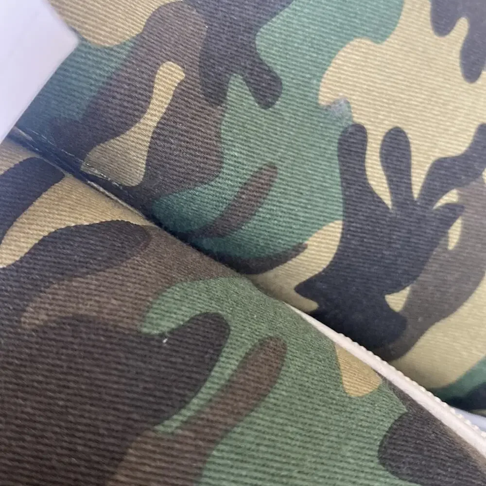 J.Crew camo Explorer camo canvas slip-on sneakers